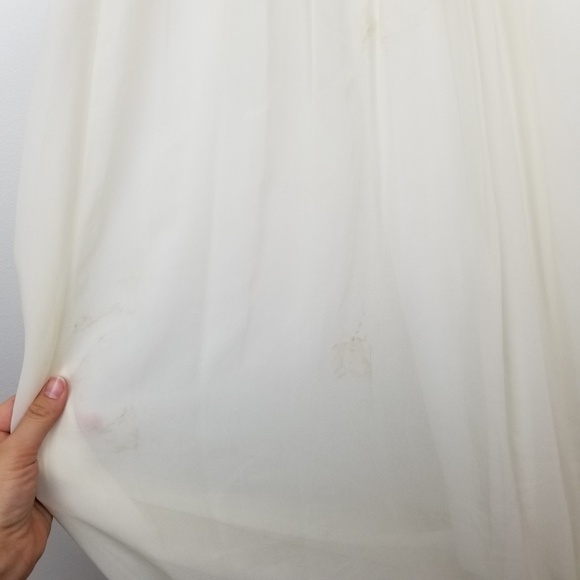 Aidan Mattox ivory beaded gown - Picture 8 of 11